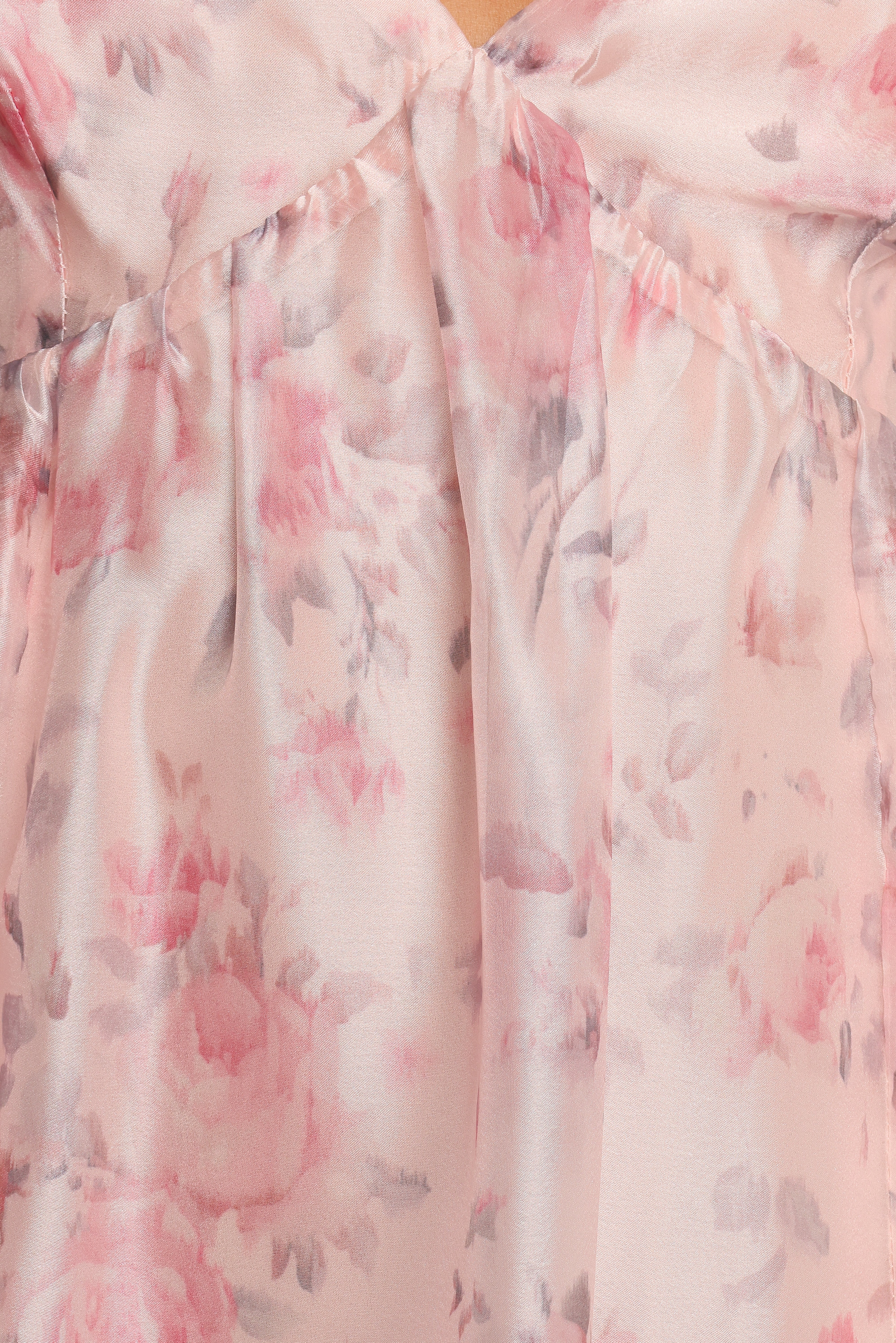 Xanthe Maxi Dress - Pink Floral