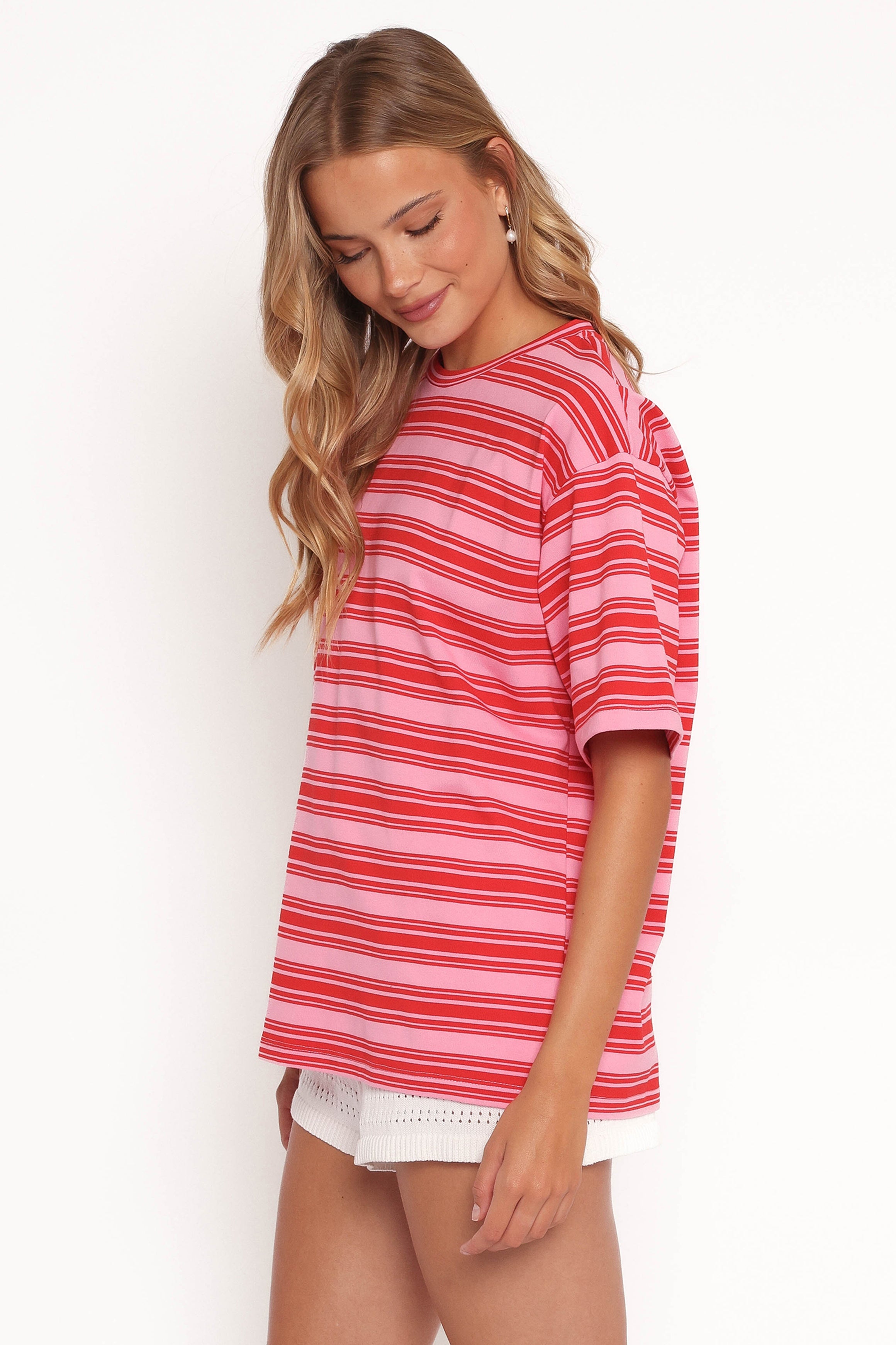 Zestora Tee - Pink Red