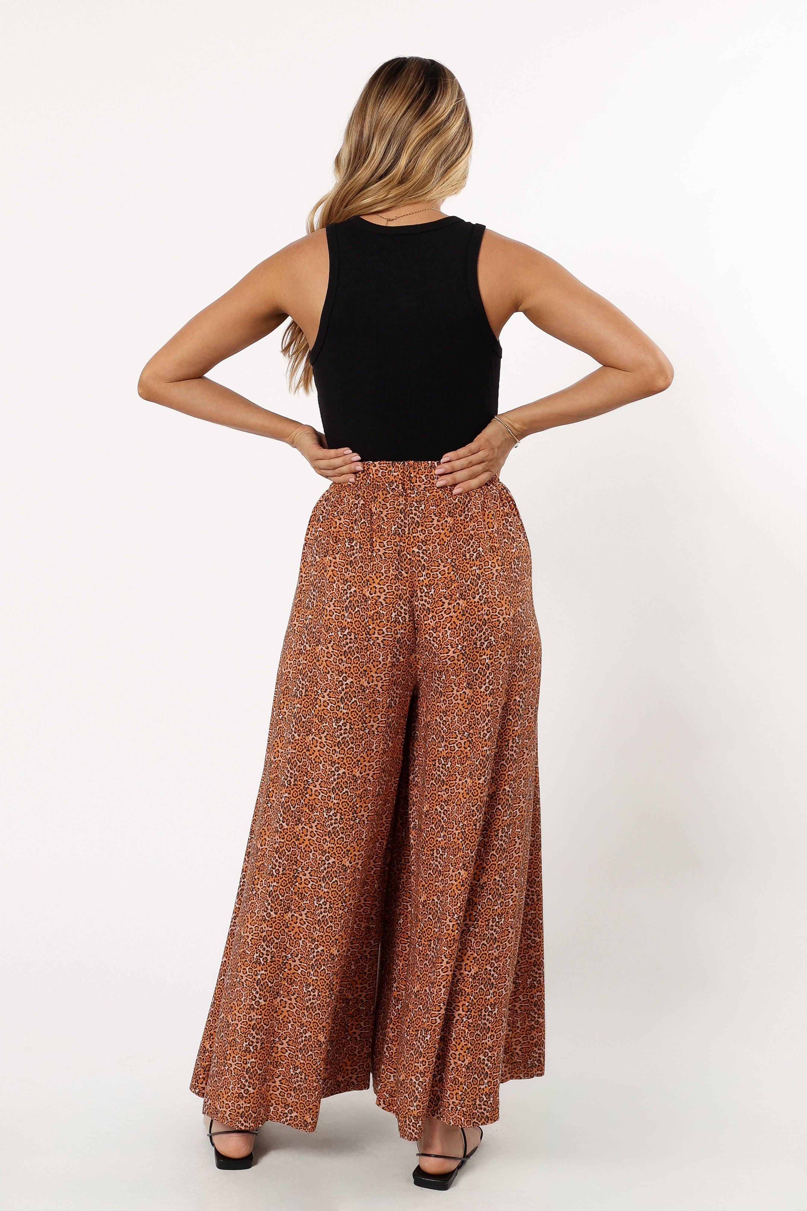 Selby Pant - Leopard Print