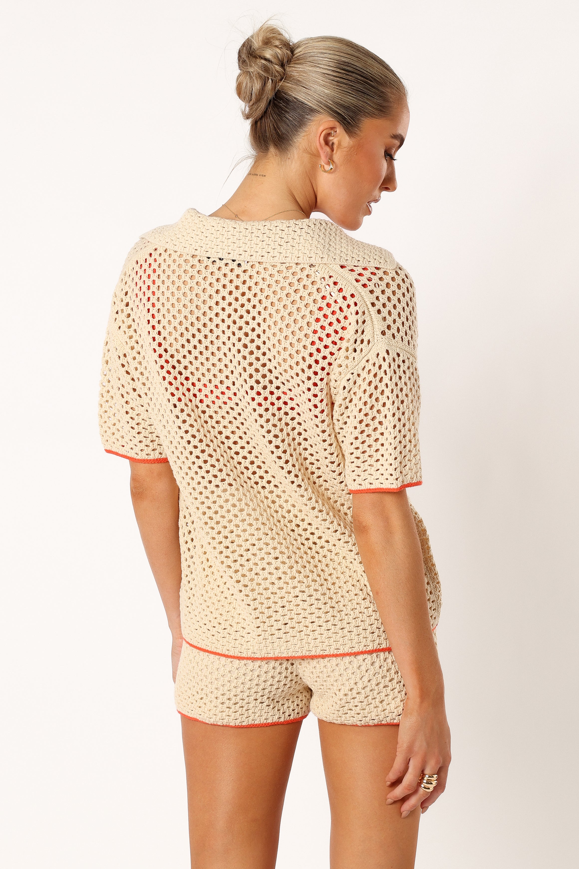 Val Knit Short - Beige