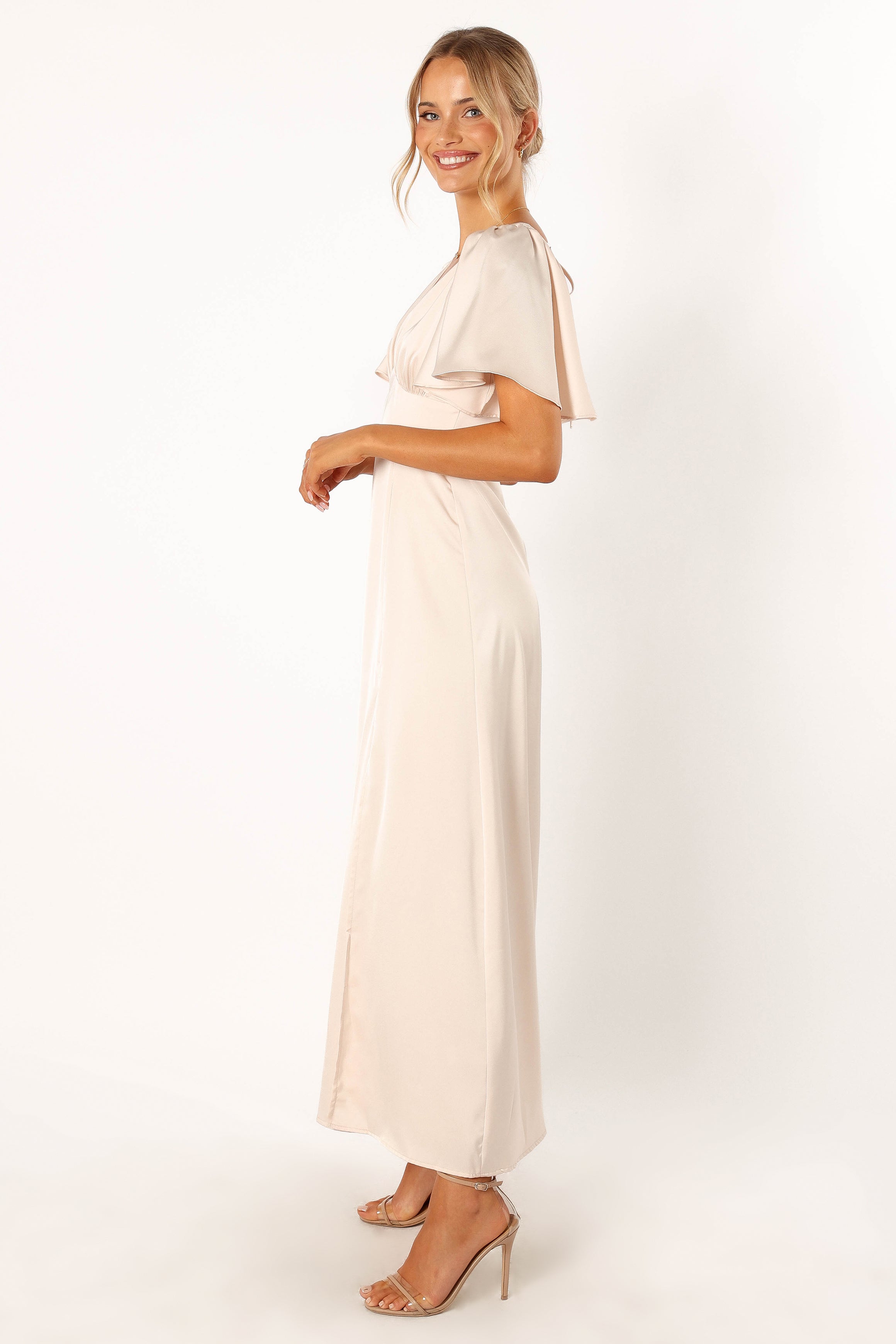 Casper Maxi Dress - Pearl
