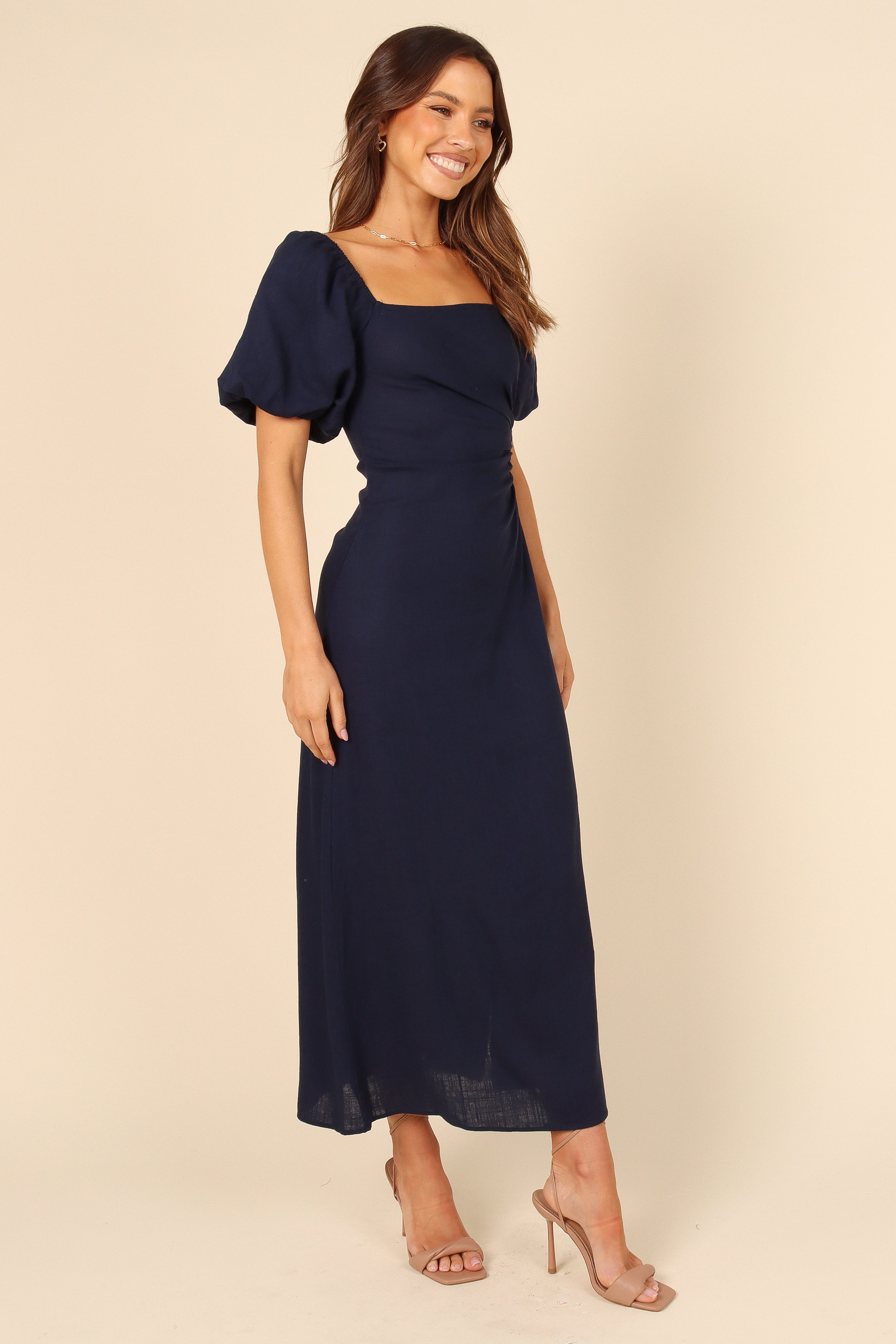 Chloe Cut Out Dress - Navy