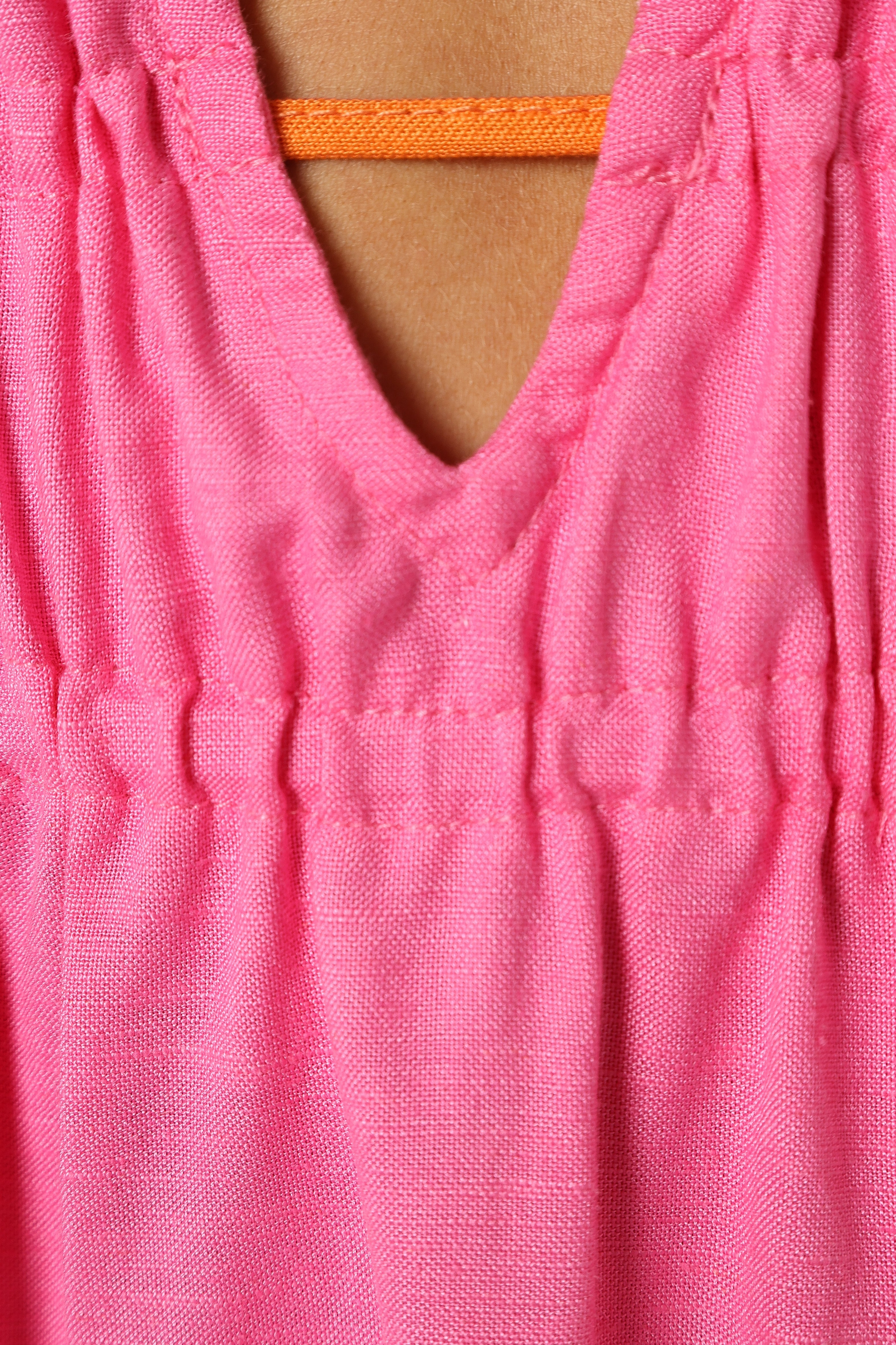 Lydia Midi Dress - Pink