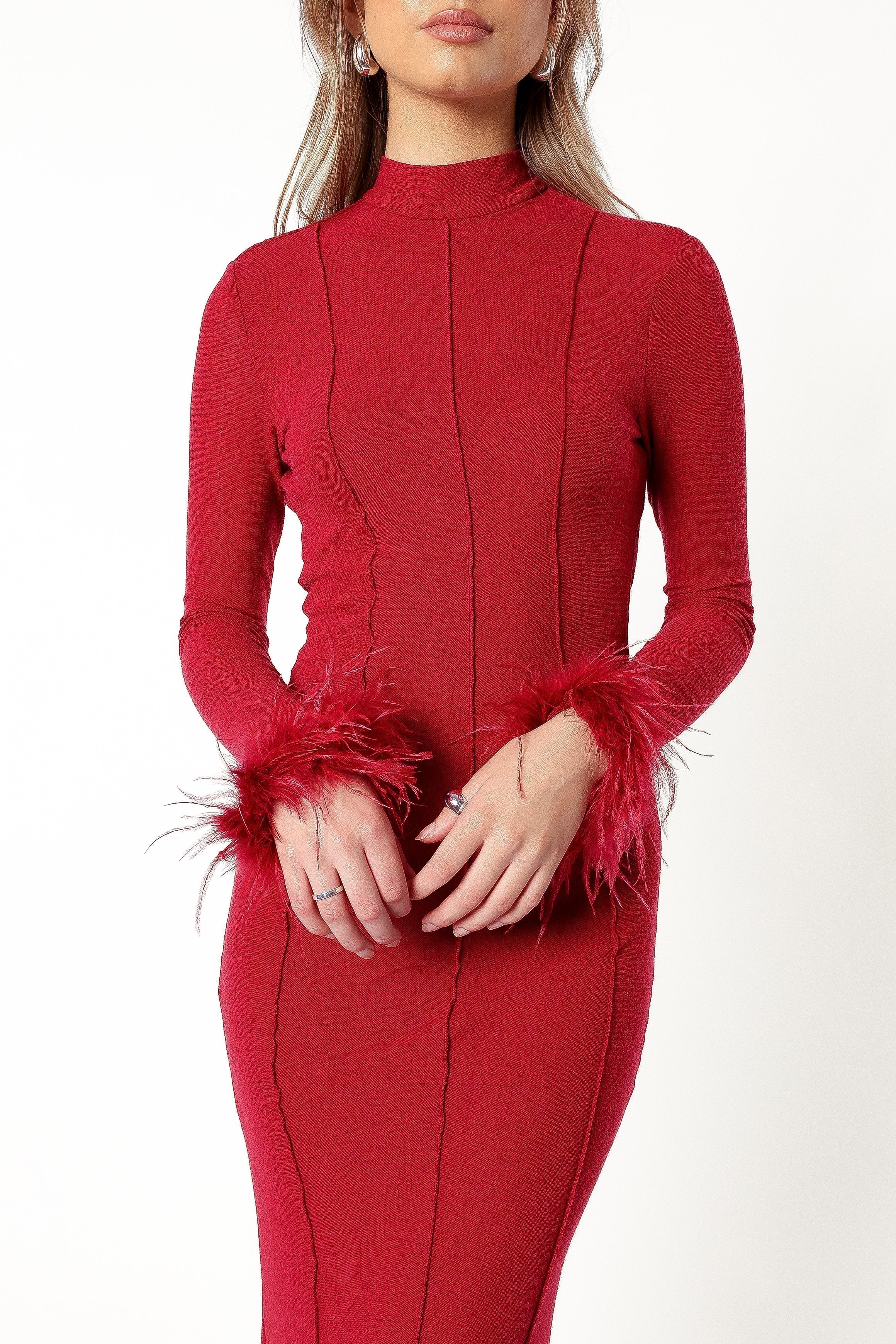 Ramoni Maxi Dress - Ruby