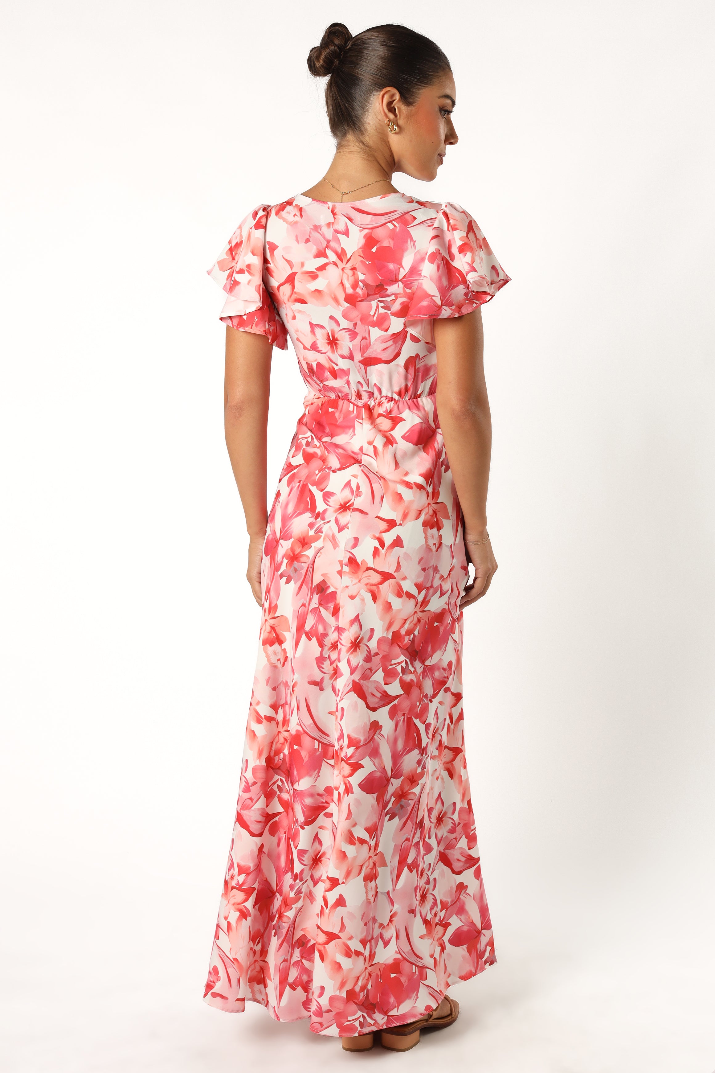 Ramsey Maxi Dress - Red Floral