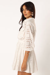 Renn Mini Dress - White