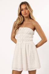 Sandy Mini Dress - White