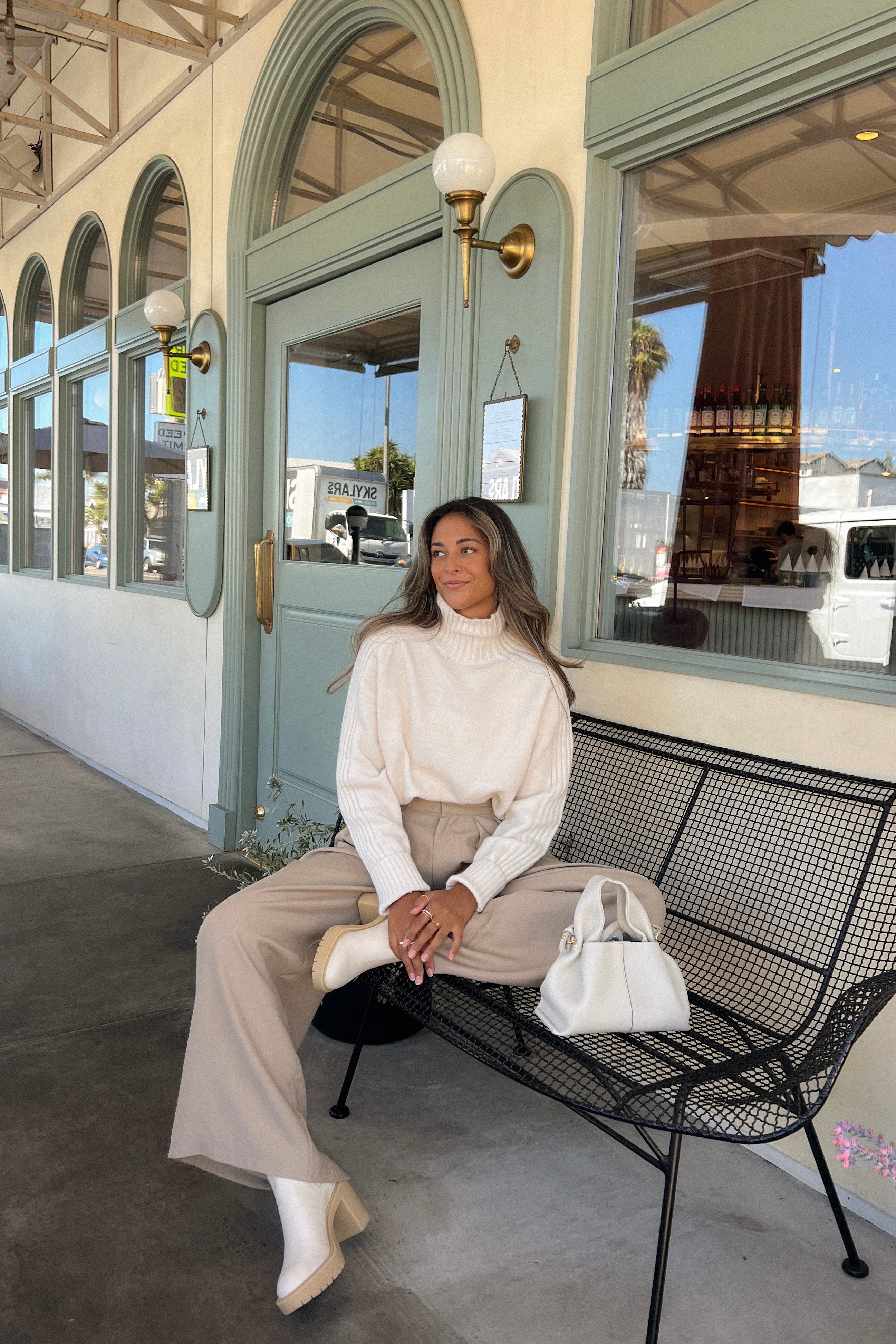 Cersi Knit Sweater - Cream