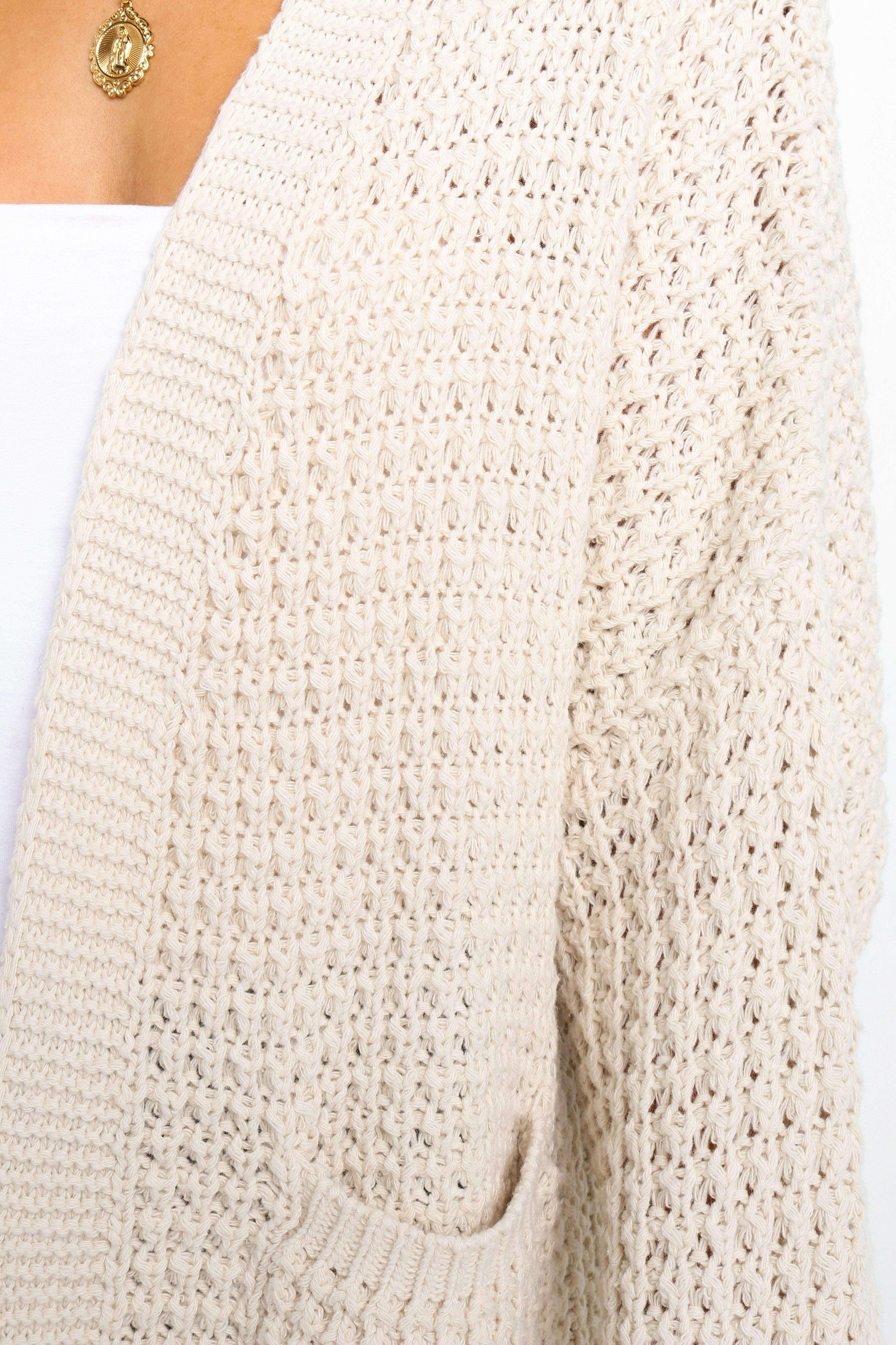 Leyonie Cardigan - Cream