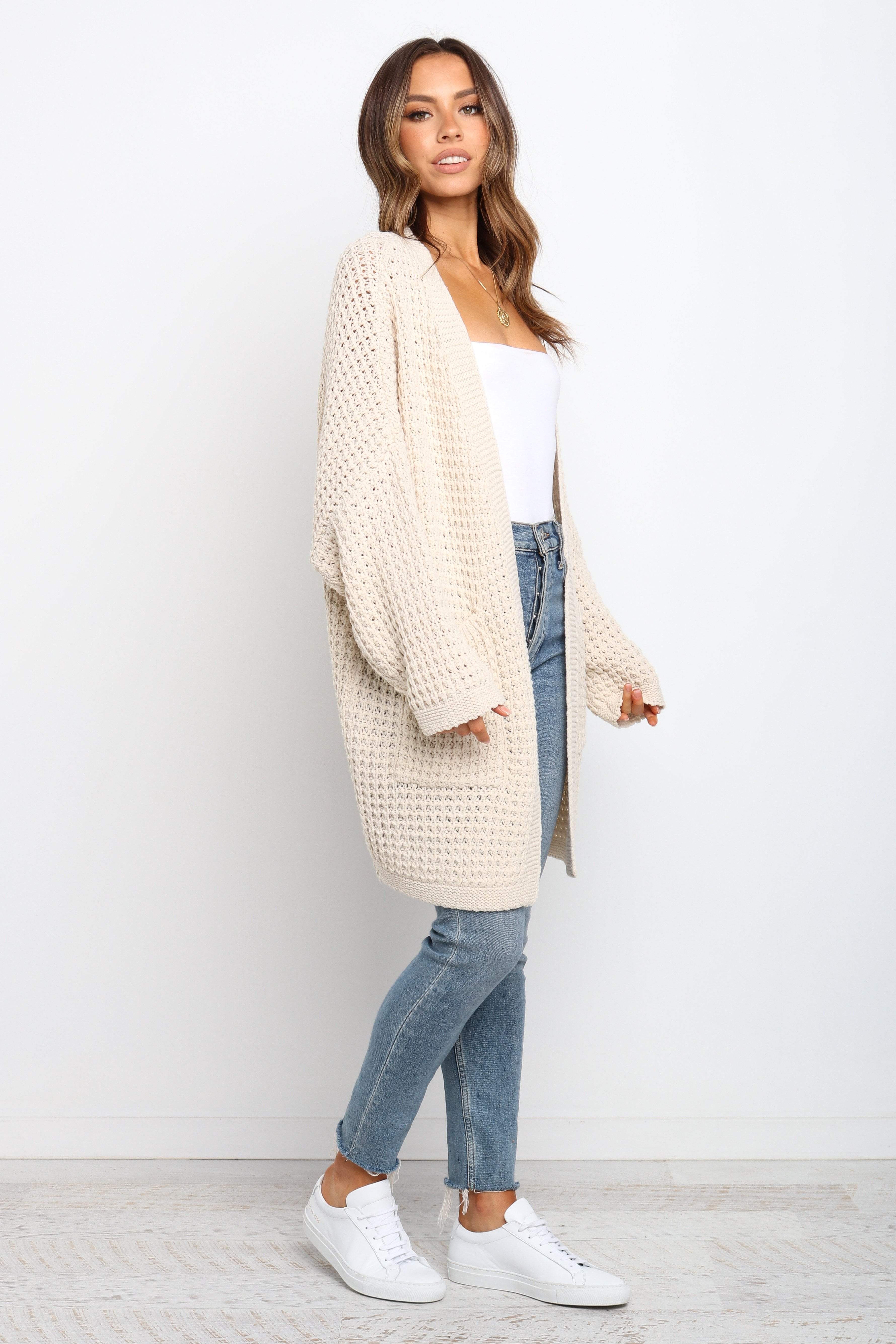 Leyonie Cardigan - Cream