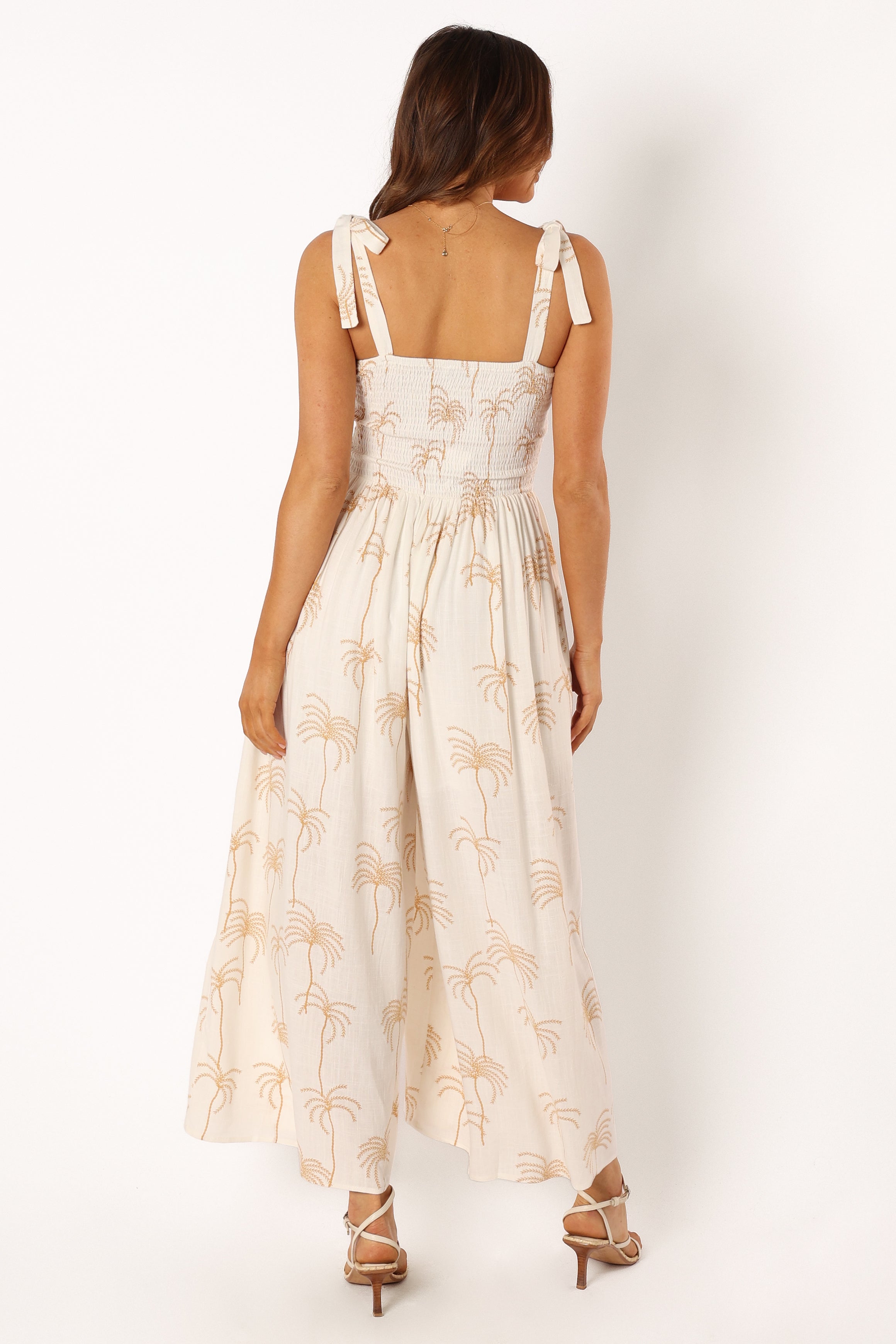 Ginelle Jumpsuit - White Print