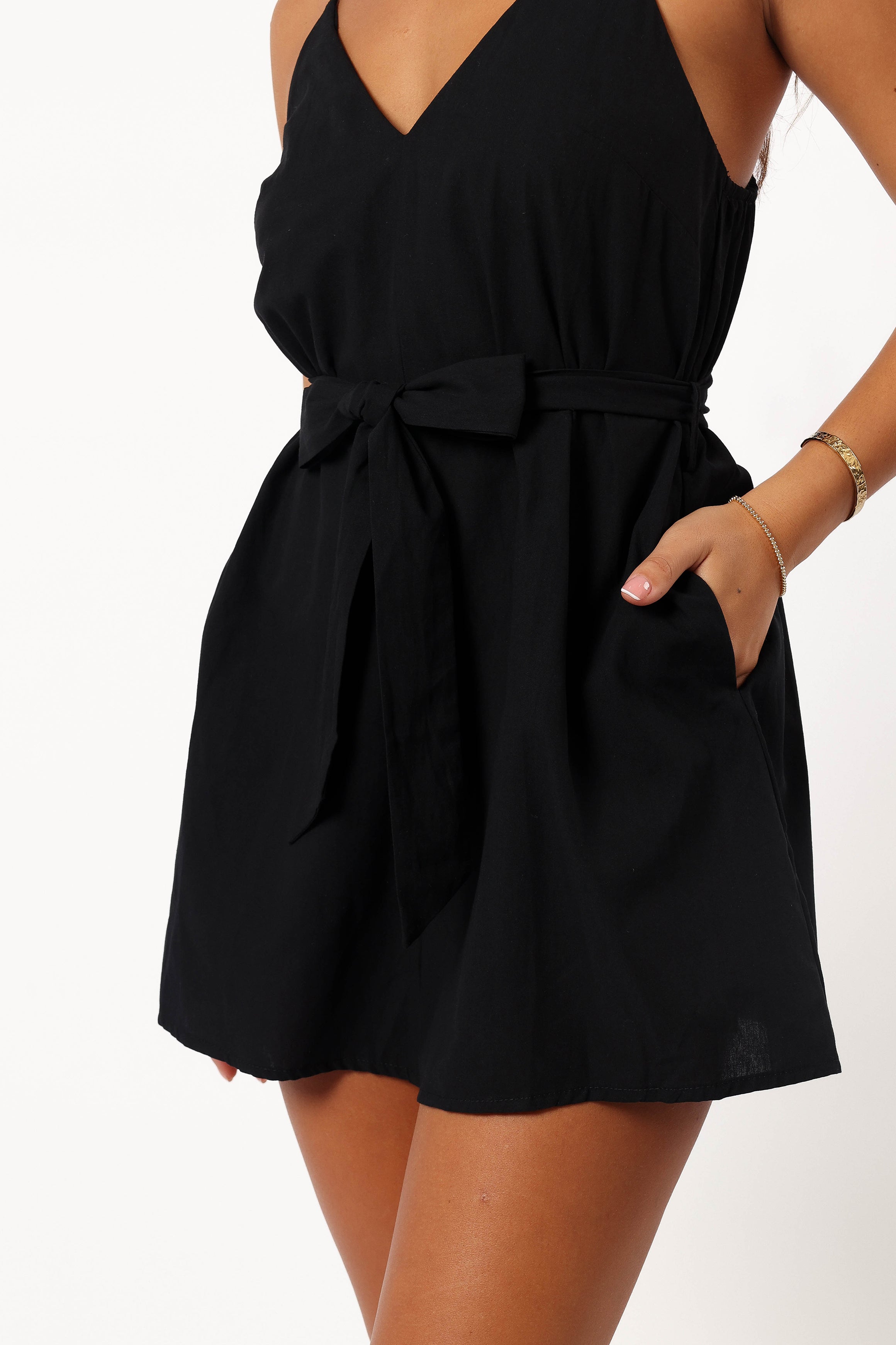 Laddie Romper - Black