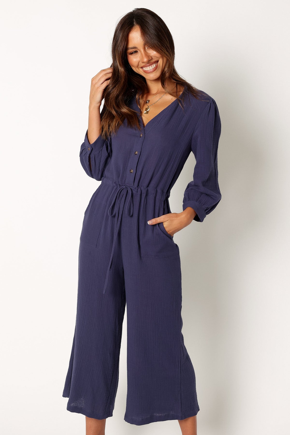 Roberta Jumpsuit - Navy