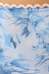 Elle Two Piece Set - Blue Floral