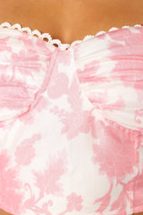Elle Two Piece Set - Pink Floral