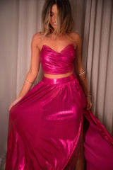 Hana Two Piece Set - Fuchsia