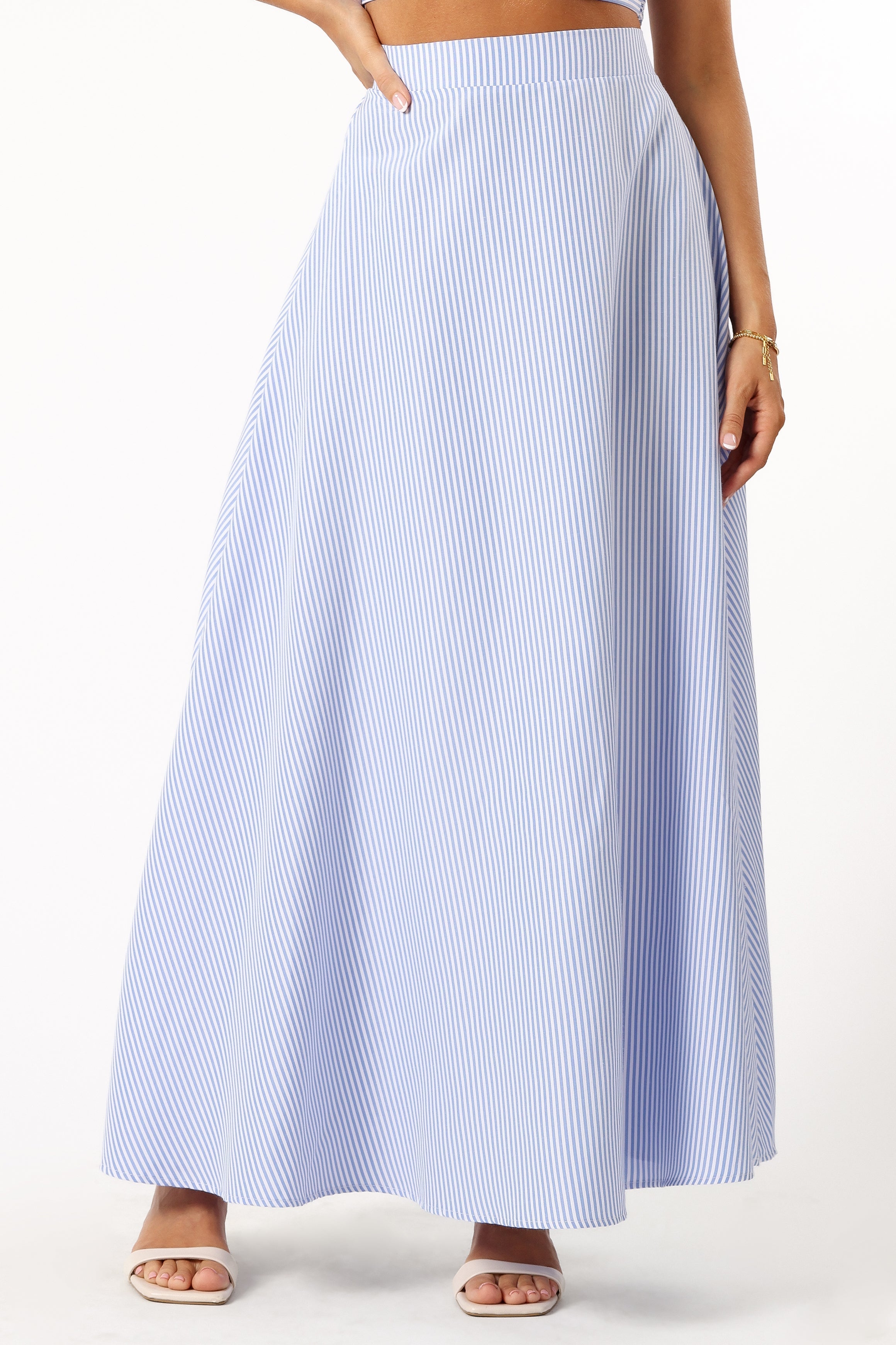 Lala Two Piece Set - Blue Stripe