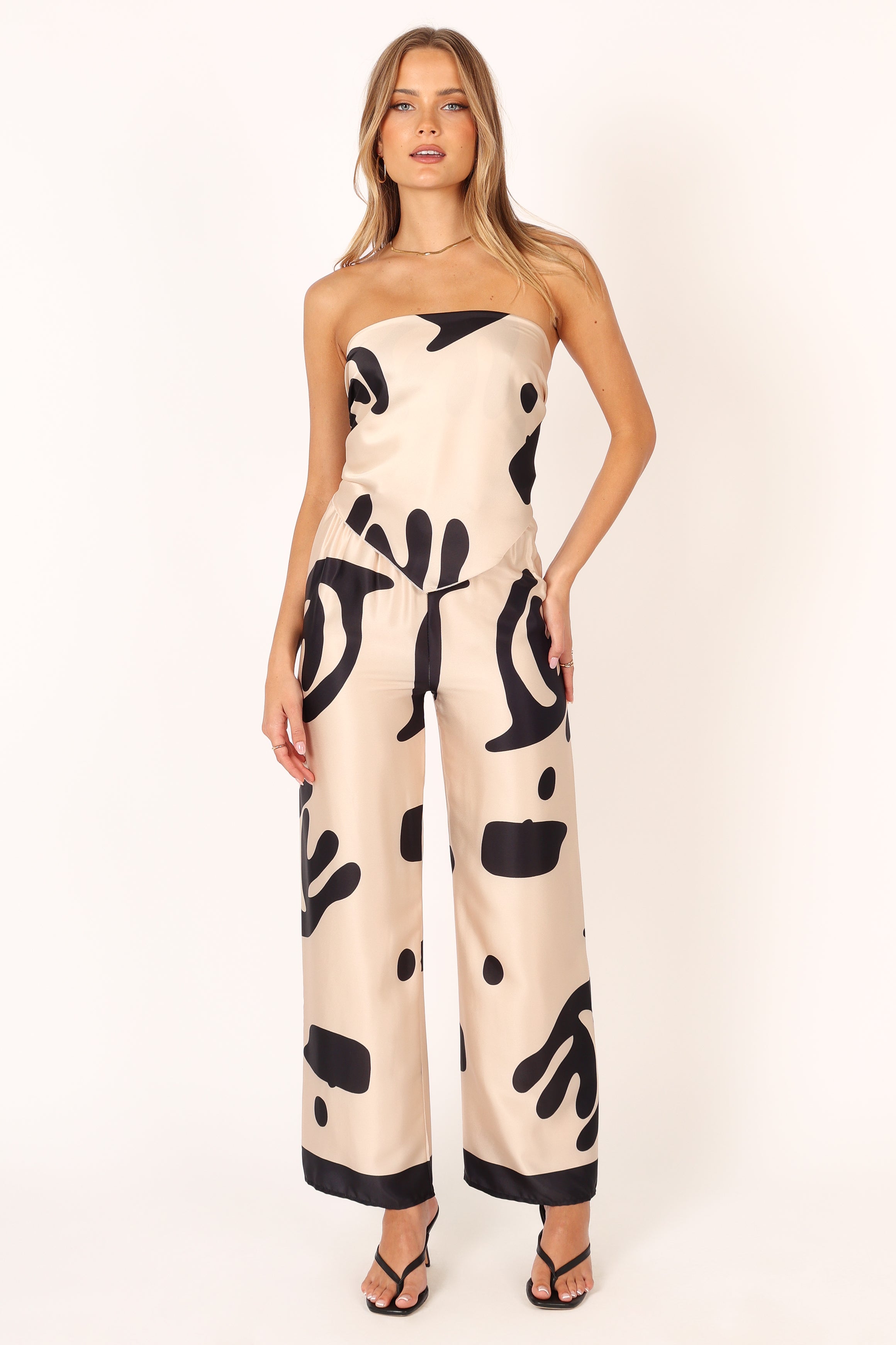 Milla Set - Cream Black