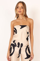 Milla Set - Cream Black