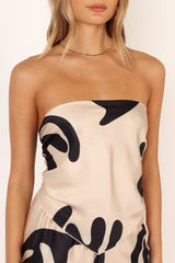 Milla Set - Cream Black