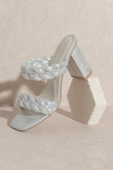 Savannah Metallic Heel - Silver