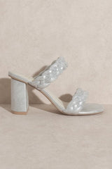 Savannah Metallic Heel - Silver